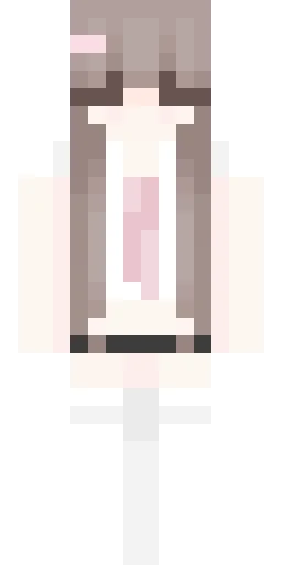Белый скин Майнкрафт — скачать PNG бесплатно
