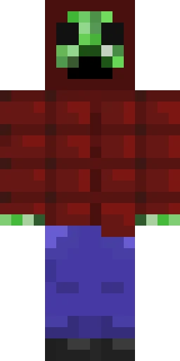 Крипер скин Майнкрафт — скачать PNG бесплатно