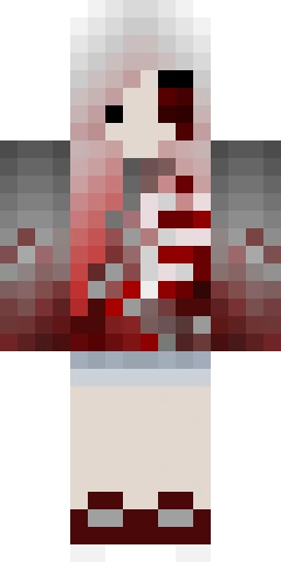 Страшный скин Майнкрафт — скачать PNG бесплатно