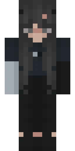 Серый скин Майнкрафт — скачать PNG бесплатно