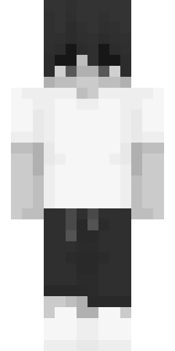 Серый скин Майнкрафт — скачать PNG бесплатно