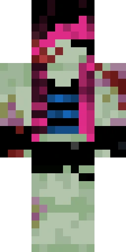 Зомби скин Майнкрафт — скачать PNG бесплатно
