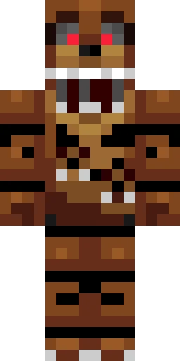 Страшный скин Майнкрафт — скачать PNG бесплатно