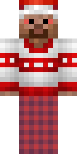 Красный скин Майнкрафт — скачать PNG бесплатно
