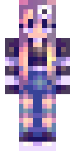 Радужный скин Майнкрафт — скачать PNG бесплатно