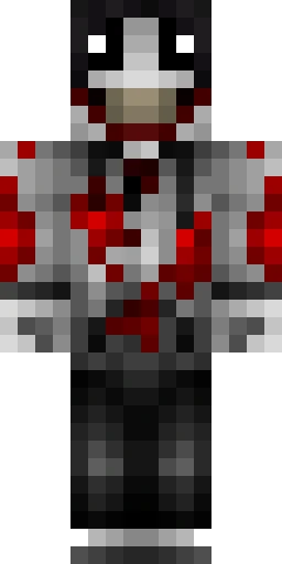 Страшный скин Майнкрафт — скачать PNG бесплатно