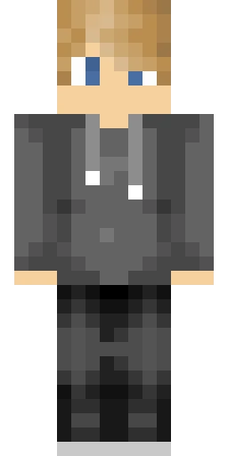 Серый скин Майнкрафт — скачать PNG бесплатно