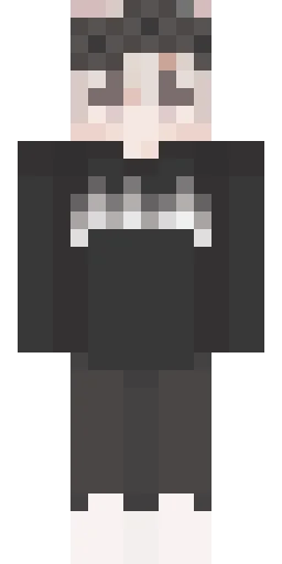 Тёмный скин Майнкрафт — скачать PNG бесплатно
