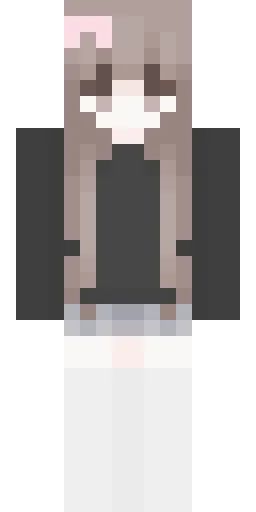 Милый скин Майнкрафт — скачать PNG бесплатно