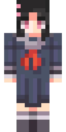 Страшный скин Майнкрафт — скачать PNG бесплатно