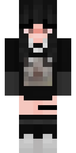 Серый скин Майнкрафт — скачать PNG бесплатно