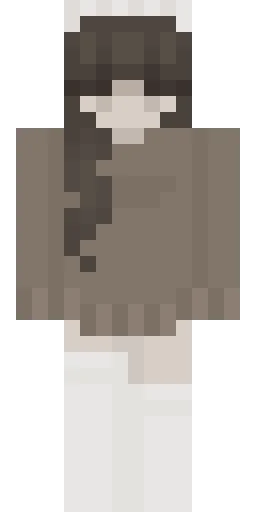 Серый скин Майнкрафт — скачать PNG бесплатно
