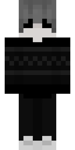 Серый скин Майнкрафт — скачать PNG бесплатно