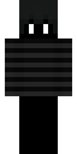 Тёмный скин Майнкрафт — скачать PNG бесплатно
