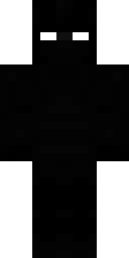 Тёмный скин Майнкрафт — скачать PNG бесплатно