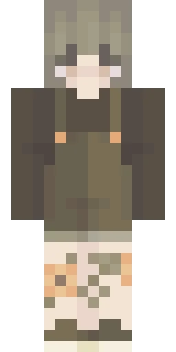 Зелёный скин Майнкрафт — скачать PNG бесплатно
