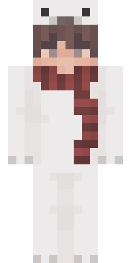 Белый скин Майнкрафт — скачать PNG бесплатно