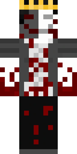 Страшный скин Майнкрафт — скачать PNG бесплатно