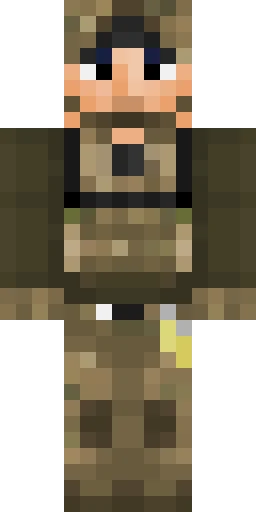 Военный скин Майнкрафт — скачать PNG бесплатно