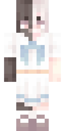 Аниме скин Майнкрафт — скачать PNG бесплатно