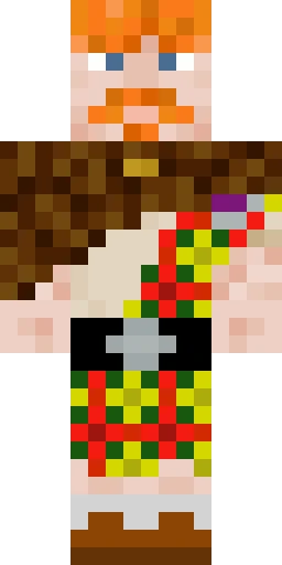 С плащом скин Майнкрафт — скачать PNG бесплатно