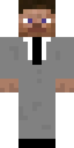 В костюме скин Майнкрафт — скачать PNG бесплатно