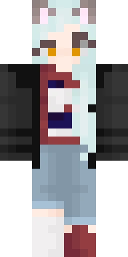 Кошка скин Майнкрафт — скачать PNG бесплатно