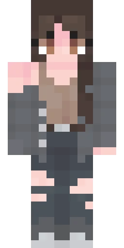 Серый скин Майнкрафт — скачать PNG бесплатно