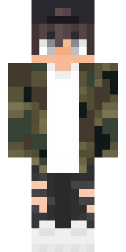 Военный скин Майнкрафт — скачать PNG бесплатно