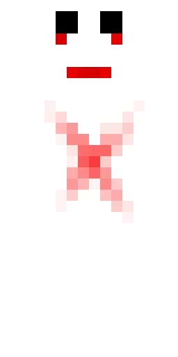 Страшный скин Майнкрафт — скачать PNG бесплатно