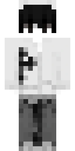 Белый скин Майнкрафт — скачать PNG бесплатно