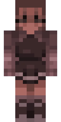 Тёмный скин Майнкрафт — скачать PNG бесплатно