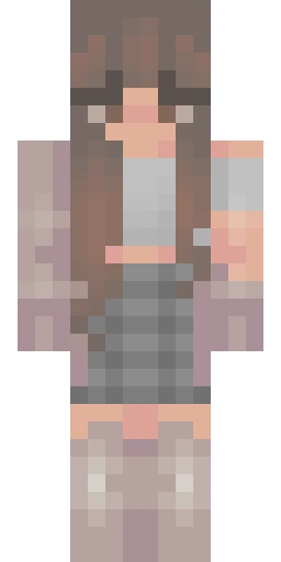 Фиолетовый скин Майнкрафт — скачать PNG бесплатно