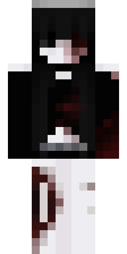 Тёмный скин Майнкрафт — скачать PNG бесплатно