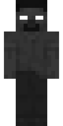 Серый скин Майнкрафт — скачать PNG бесплатно
