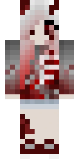 Страшный скин Майнкрафт — скачать PNG бесплатно
