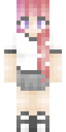 Серый скин Майнкрафт — скачать PNG бесплатно