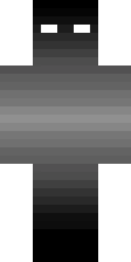 Страшный скин Майнкрафт — скачать PNG бесплатно