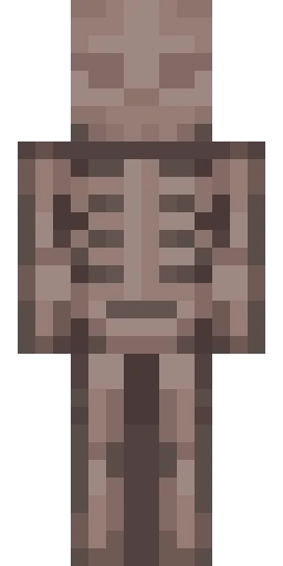 Скелет скин Майнкрафт — скачать PNG бесплатно