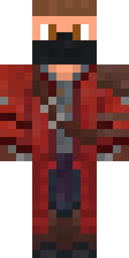 С плащом скин Майнкрафт — скачать PNG бесплатно