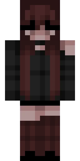 Тёмный скин Майнкрафт — скачать PNG бесплатно