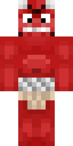 Страшный скин Майнкрафт — скачать PNG бесплатно
