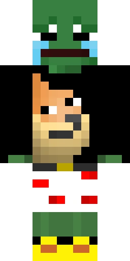 Мем скин Майнкрафт — скачать PNG бесплатно