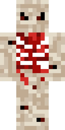 Страшный скин Майнкрафт — скачать PNG бесплатно