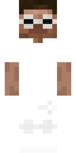 Белый скин Майнкрафт — скачать PNG бесплатно