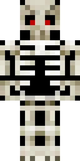 Скелет скин Майнкрафт — скачать PNG бесплатно