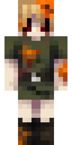 Страшный скин Майнкрафт — скачать PNG бесплатно