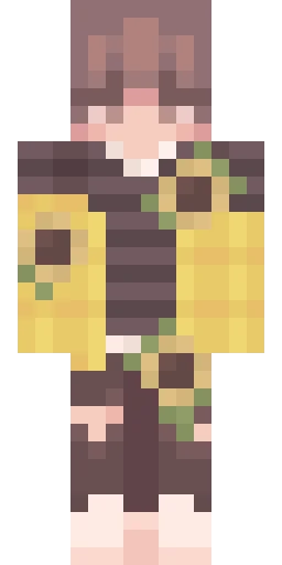 Жёлтый скин Майнкрафт — скачать PNG бесплатно