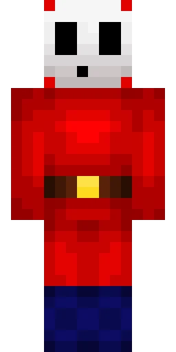 В маске скин Майнкрафт — скачать PNG бесплатно