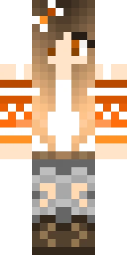 Милый скин Майнкрафт — скачать PNG бесплатно